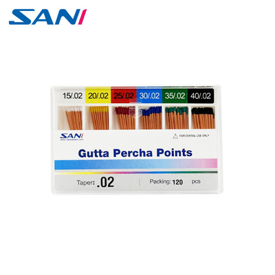 طب الأسنان الغطاء الصدري Gutta Percha نقطة التجاعيد 02/04/06/F1-F5