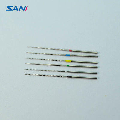 شراء ملفات لُب الأسنان من الفولاذ المقاوم للصدأ ، 6pcs / Pack U File Endo online manufacture