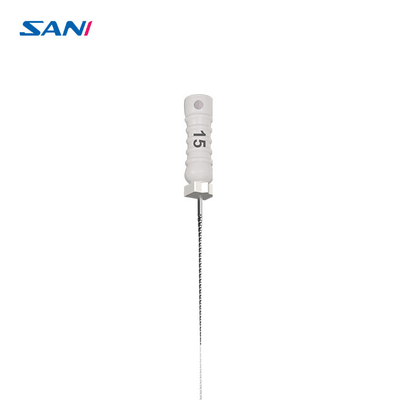 سعر جيد دليل الأسنان من الفولاذ المقاوم للصدأ ملفات Super C 6 قطعة / الحزمة 6 # 8 # 10 # 12 # 15 # 17 # لعلاج قناة الجذر الانترنت
